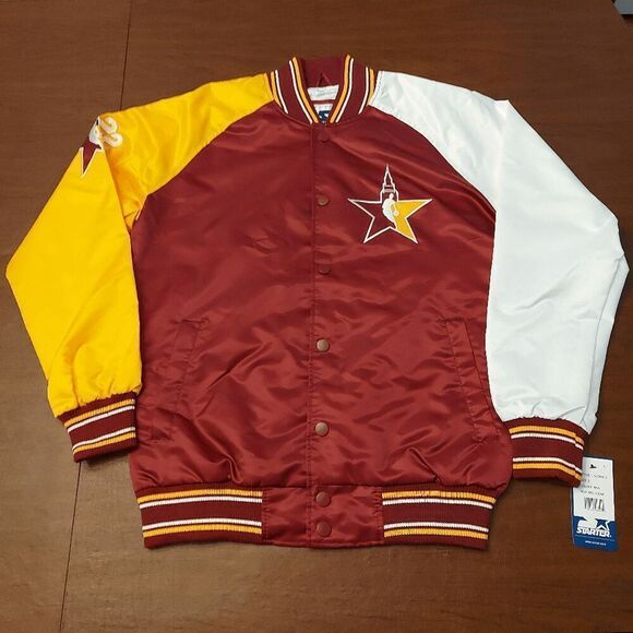 Starter Cleveland Cavaliers 2022 NBA All Star Varsity Full Snap Jacket Men's L - Picture 1 of 5